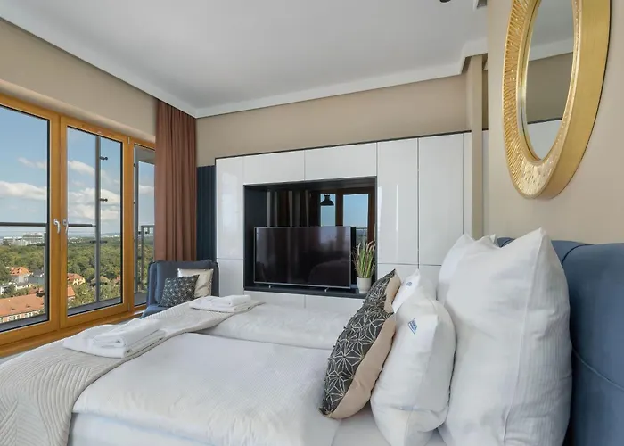 公寓 Platan Tower 114 By Interhome